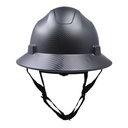 GE FULL TRIM HARD HAT CARBON FIBER GRAY
