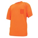 GE HIGH VISIBILTY SHORT SLEEVE SHIRT 2XL (ORANGE)