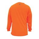  GE HIGH VISIBILTY LONG SLEEVE SHIRT MEDIUM (ORANGE) 