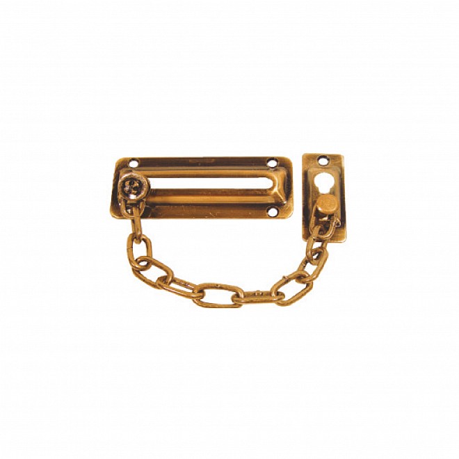 DOOR CHAIN GUARD BRASS