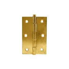 NARROW BRASS HINGE 1"