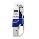 POWER STRIP 6 OUTLET 15AMPS