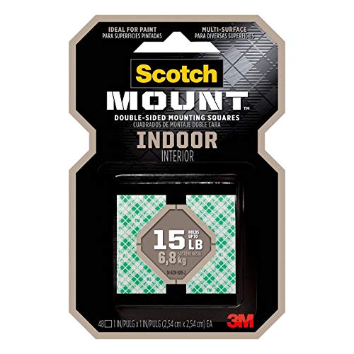 #111H 1x1 3M MOUNTING SQUARES