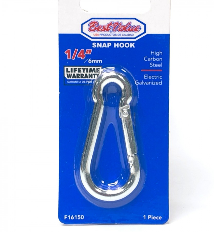1/4" SNAP HOOK