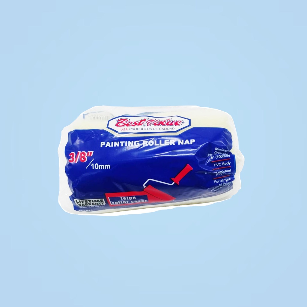 4" PAINT ROLLER REFILL (3/8" x 4")