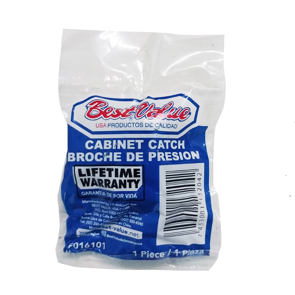 CABINET CATCH (ZINC)