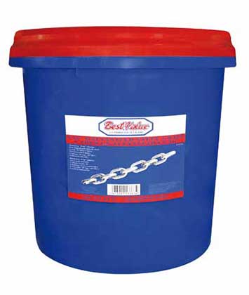 1/4" (25KGS) GALVANIZED CHAIN BUCKET