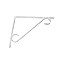 9 1/2" x 12" COLONIAL BRACKET (WHITE)