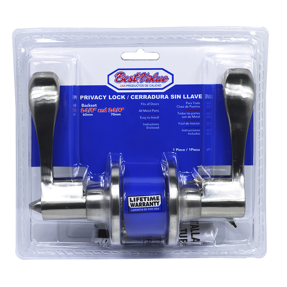 LEVER ENTRANCE PRIVACY LOCK SS