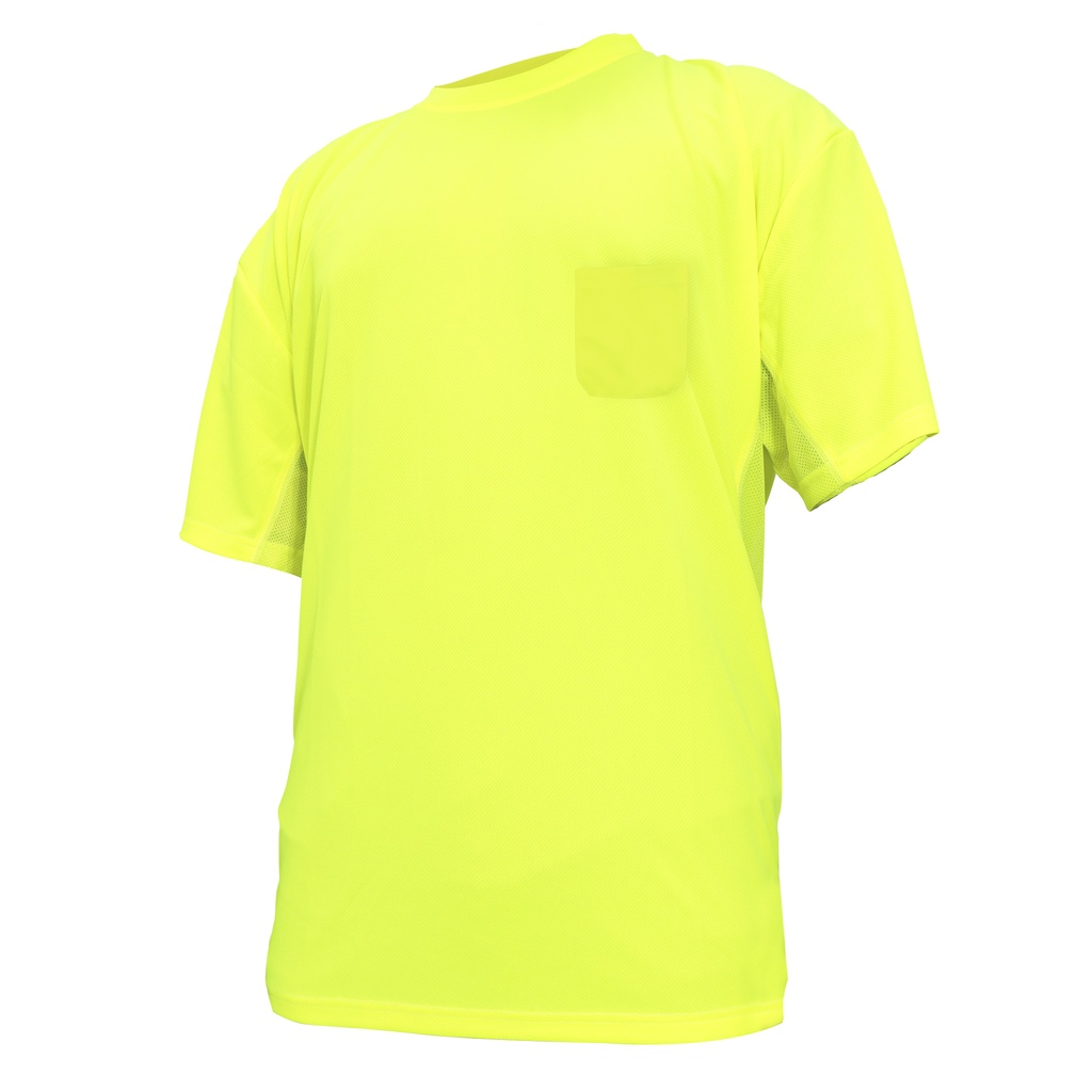 GE HIGH VISIBILTY SHORT SLEEVE SHIRT 2XL (GREEN)