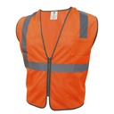 GE SAFETY VEST - 2 POCKET ORANGE MEDIUM