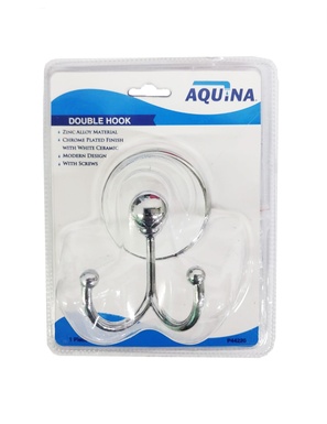 CHROME & CERAMIC HOOK