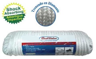 3/16" x 100ft NYLON ROPE (WHITE)