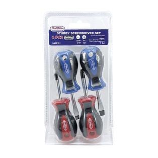4PC STUBBY SCREWDRIVER SET