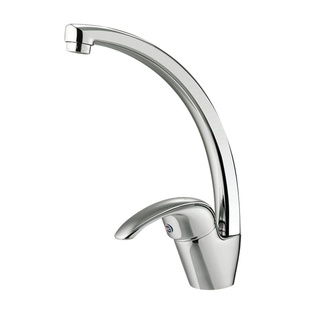 SINGLE-HANDLE KITCHEN FAUCET (CHROME)