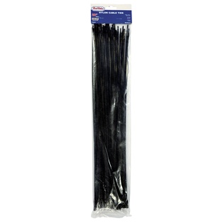 20" NYLON CABLE TIES BLACK (100PC)