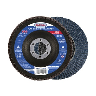 4 1/2" 80GR ABRASIVE FLAP DISC