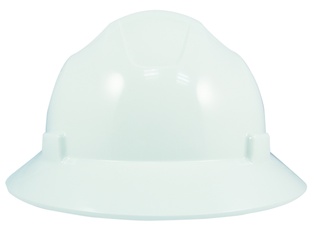 GE FULL BRIM HARD HAT  WHITE
