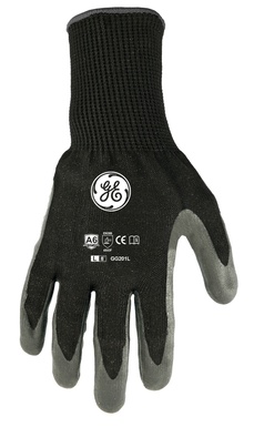 GE 13 GAUGE PU DIPPED A6 GLOVE MED.