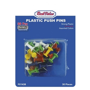 PUSH PINS 30 PCS BEST VALUE