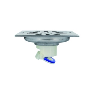 AQUINA 4" X 4" FLOOR DRAIN (ANTI ODOR VALVE)