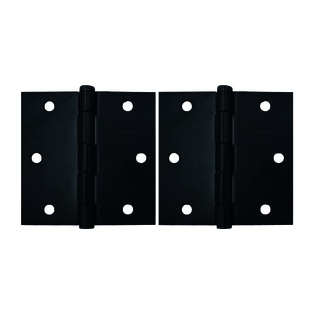 2 1/2" X 2 1/2" SQUARE HINGE (BLACK) 